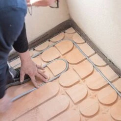 NORIT Trockenestrich TE 20 Therm GF-U Fußbodenheizung Element -Baustoffe Geschäft norit windorf rainer taepper architekturfotografie 029