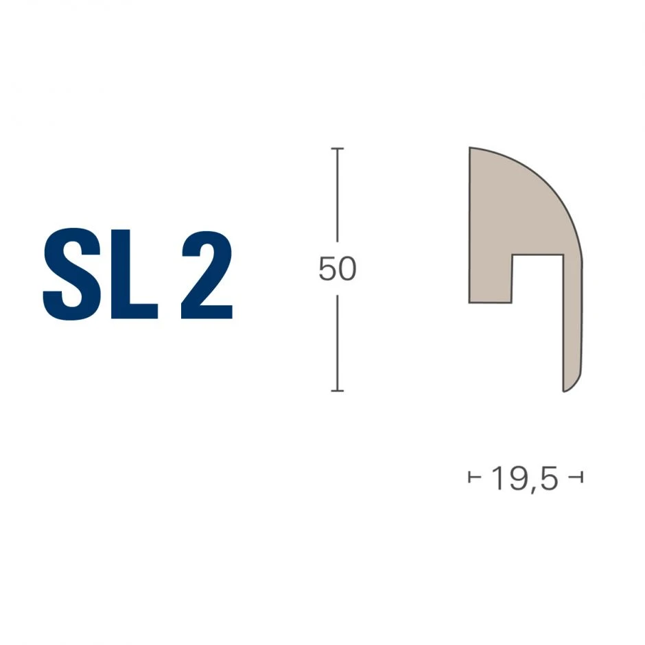 Parador Sockelleiste Eiche D019 Geschliffen Fußleisten 4 Parador Sockelleiste Eiche D019 Geschliffen Fußleisten – Bild 2