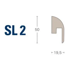 Parador Sockelleiste Uni Weiß D001 Fußleisten -Baustoffe Geschäft parador sl 2 69 1