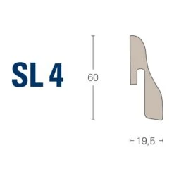 Parador Sockelleiste Eiche D094 Fußleisten -Baustoffe Geschäft parador sl 4 6 1