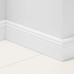 Parador Sockelleiste Uni Weiß D001 Fußleisten