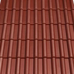 CREATON Dachstein Heidelberg Planar Dunkelrot Perla Betondachstein -Baustoffe Geschäft pro fot hei fla 837 uni durot per sall abp v1