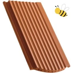 CREATON Strangfalzziegel Dachziegel Bienenziegel Naturrot