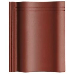 CREATON Dachstein Verona Planar Dunkelrot Betondachstein