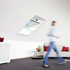 Wellker Dachfenster Premium Kunststoff R49 Made By Roto Fenster -Baustoffe Geschäft roto wdf r4 k w 1216 i 3