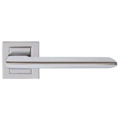 Griffwelt Türgriff-Garnitur Torino Square Chrom Türklinke