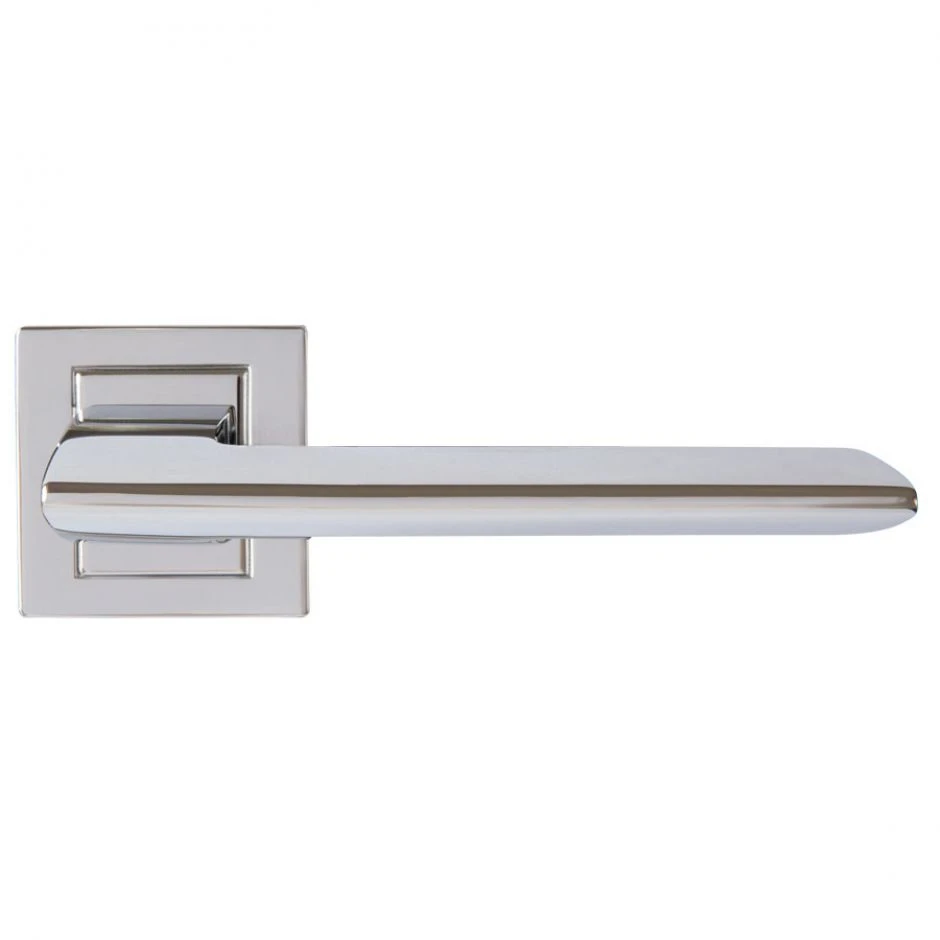 Griffwelt Türgriff-Garnitur Torino Square Chrom Türklinke 3 Griffwelt Türgriff-Garnitur Torino Square Chrom Türklinke