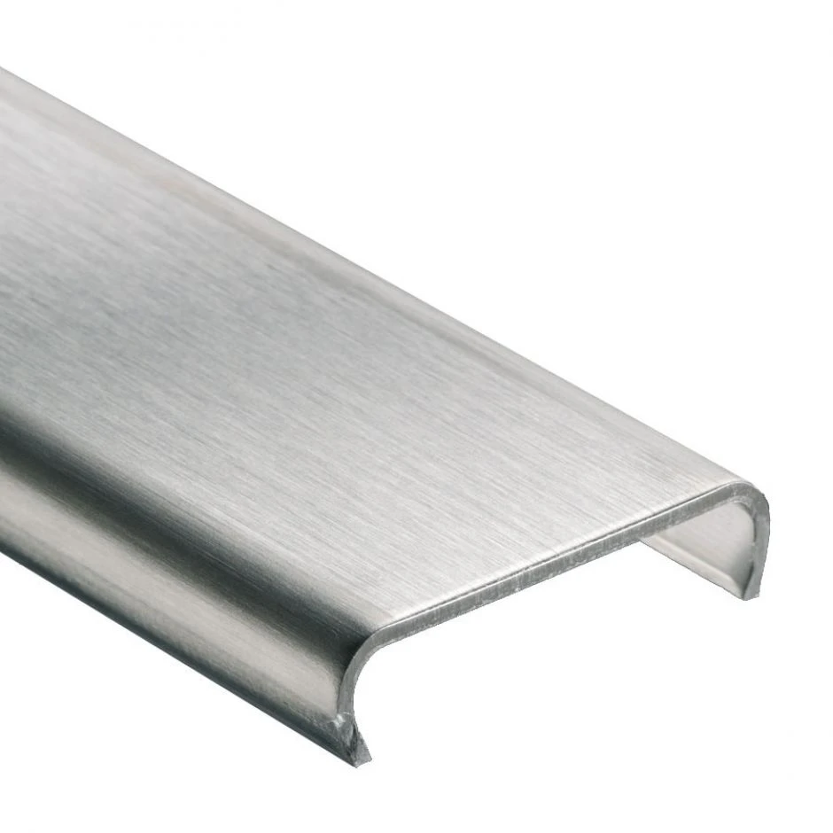 Schlüter-RENO EBU Übergangsprofil Edelstahl Gebürstet 10mm 6 Schlüter-RENO EBU Übergangsprofil Edelstahl Gebürstet 10mm – Bild 4
