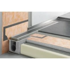 Schlüter-KERDI-LINE H Duschrinne V4A Edelstahl -Baustoffe Geschäft ss prod kerdiline 027 r 1