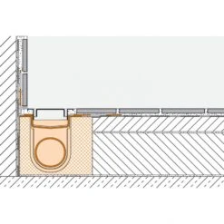 Schlüter-KERDI-LINE H Duschrinne V4A Edelstahl -Baustoffe Geschäft ss schn kerdiline bpl r
