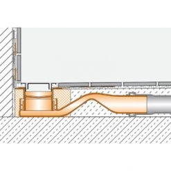 Schlüter-KERDI-LINE F 40 Duschrinne V4A Edelstahl -Baustoffe Geschäft ss schn kerdilinef 001 r