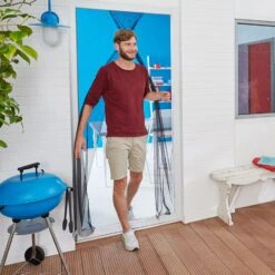 Tesa Fliegengitter Tür Insect Stop Comfort Insektenschutz -Baustoffe Geschäft tesa insect stop comfort door ap 001 1