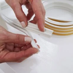 Tesamoll Fensterdichtung / Türdichtung P-Profil Gummidichtung 9x5,5 Mm -Baustoffe Geschäft tesamoll p profile and universal ap step4 fullsize