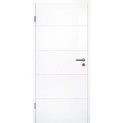 Wellker Zimmertür Weiß Mit Zarge Luanda Spar-Set Lackiert -Baustoffe Geschäft typ 17 04 f w 2