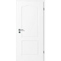 Kilsgaard Zimmertür Weiß Mit Zarge Set Typ 20/02-B Lackiert ähnlich RAL 9010