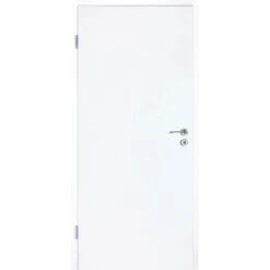 Kilsgaard Zimmertür Weiß Mit Zarge Set Typ 42/00 Lackiert ähnlich RAL 9010 -Baustoffe Geschäft typ 42 00 links