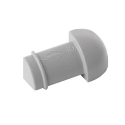 BLANKE Fliesenschiene Viertelkreis-Profil Außenecke Kunststoff Manhattangrau 10mm