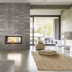 Wandverblender Naturstein Schiefer Schwarz Riemchen -Baustoffe Geschäft wandverblender 19 20 12