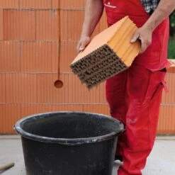 Wienerberger Poroton Planziegel T18 Ziegelstein -Baustoffe Geschäft wienerberger356 4 2 1 1